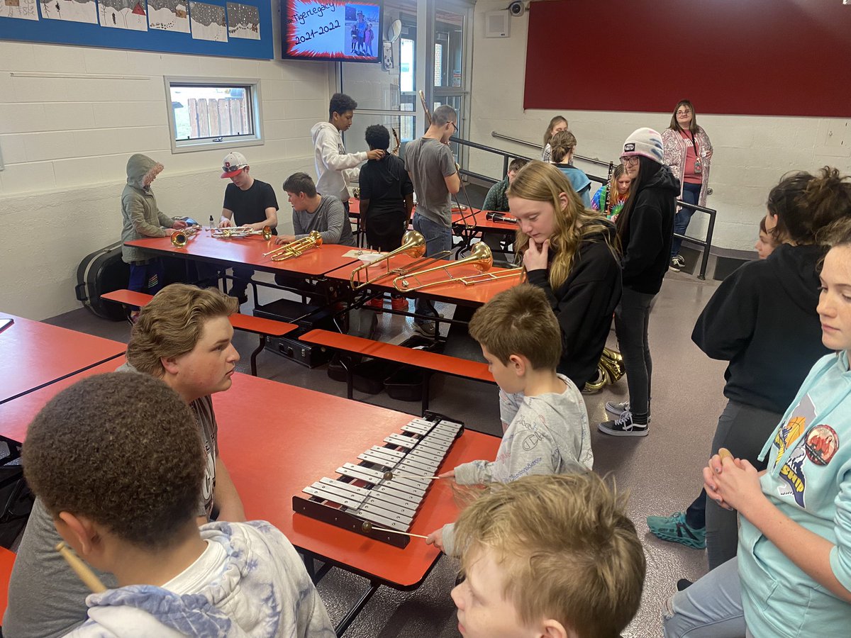Instrument try outs were a huge success this afternoon! Thanks <a href="/MrsSamBurton/">Sam Burton</a> and <a href="/MrAaronGuyer/">Aaron Guyer</a>!! <a href="/SarahJonesEllis/">Sarah Jones</a> <a href="/ajlambert45/">ajlambert45</a>