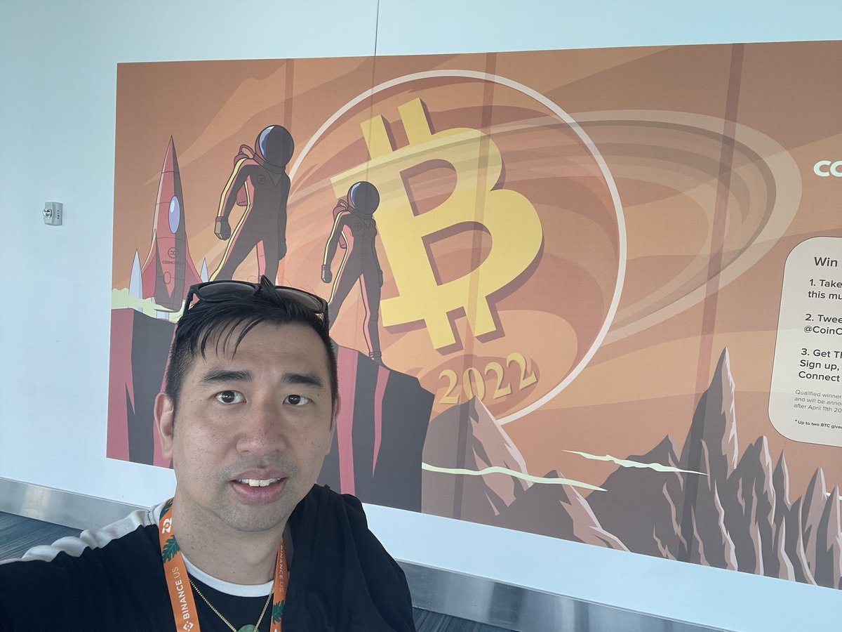 Going to outer space @coincircle #BTC2022