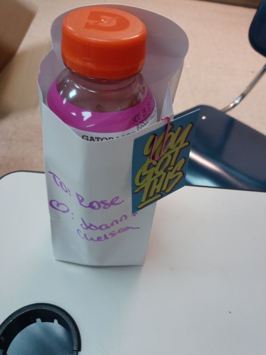 RoseGordon123's tweet photo. I am so humbled by the overwhelming love and support from the teachers, staff, principal, and vice principal at RHESS! Thank you for each and every one of you.#BuzzWorthy https://t.co/IwxNoVWWUU
