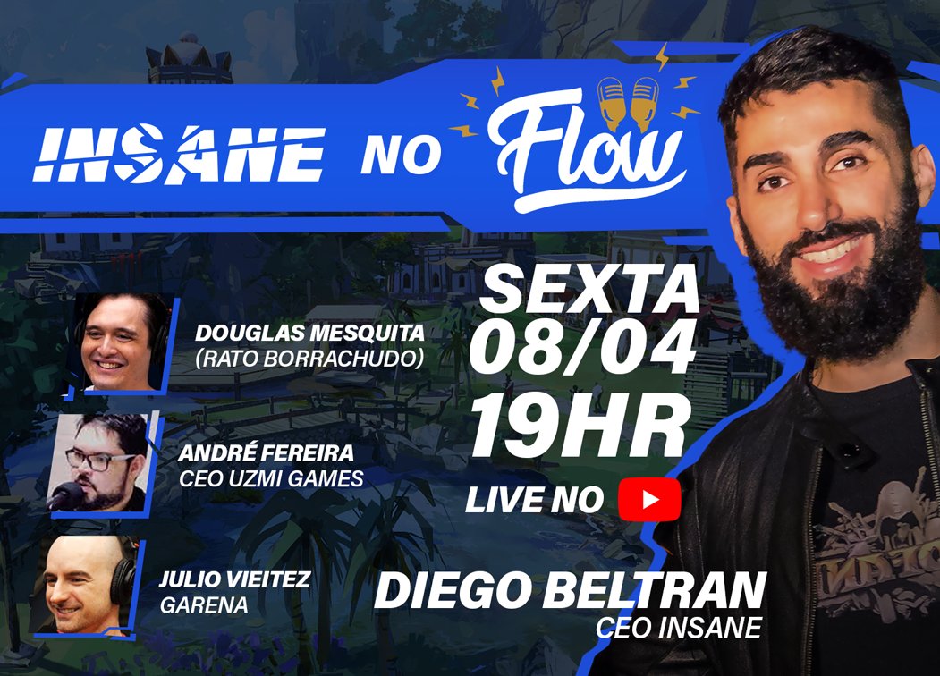 LestatPLays's tweet photo. SEXTA-FEIRA, às 19h, o Diego Beltran (MMO Profane) vai estar no Flow Podcast pra falar sobre desenvolvimento de jogos e sobre o MMO Profane!

Junto com @ratoborrachudo, André Ferreira (CEO Uzmi Games) e Julio Vieitez (Garena). #flow #mmorpg #indiegame https://t.co/9glpHMRMSg