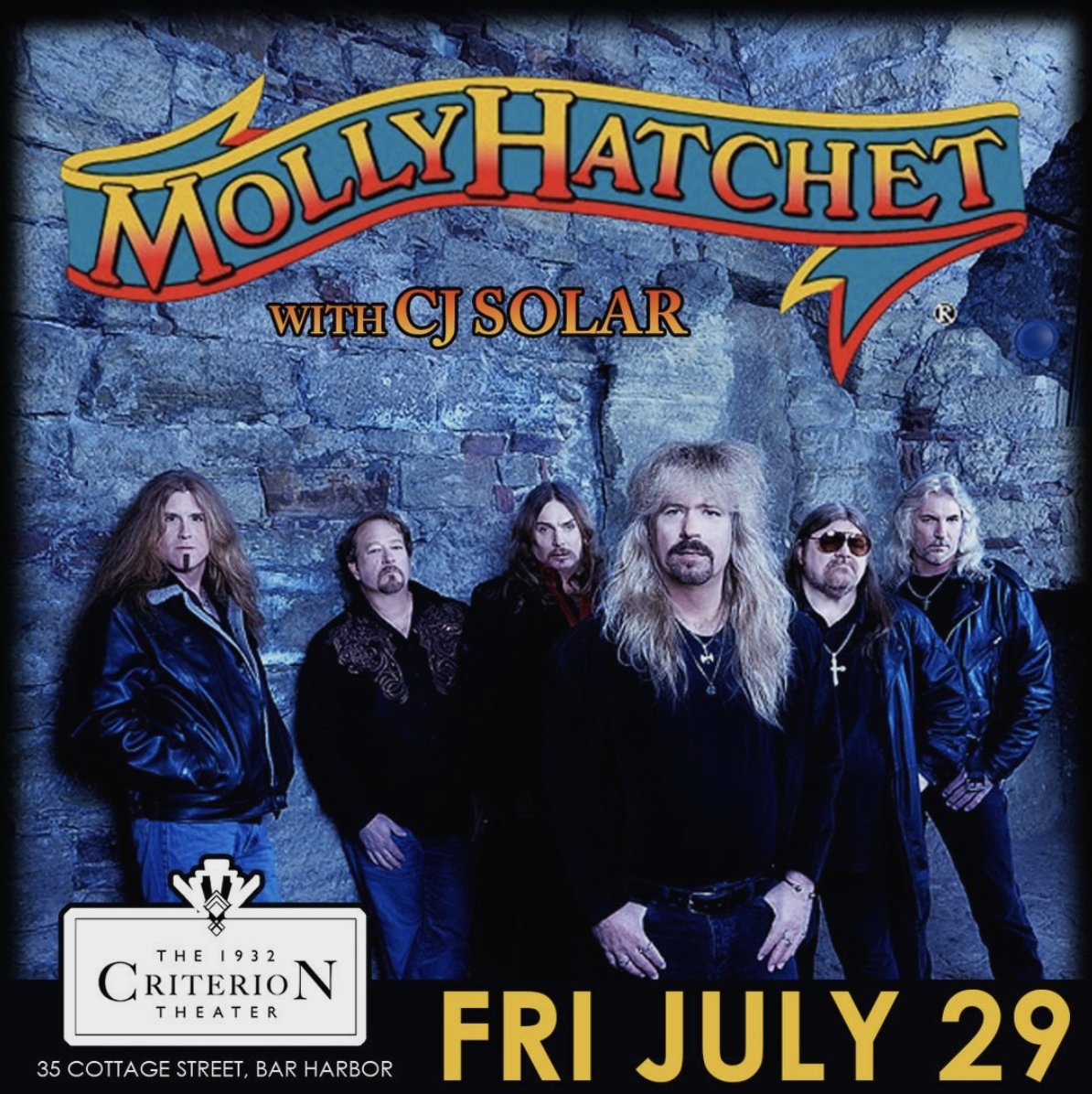 Molly Hatched has been rescheduled to July 29th. If you have purchased tickets for the April 8th show they will be transferred to the new date. If you'd like tickets to the new date you can find them here: ticketmaster.com/event/01005B6F…