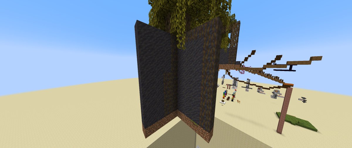 Powasaurus_Rex's tweet photo. .@ilmango1 to get muddy roots (and grow on mud) there needs to be dirt underneath. Haven't found a depth limit yet but deeper requires more bonemeal. https://t.co/ByGE6rB3Ah
