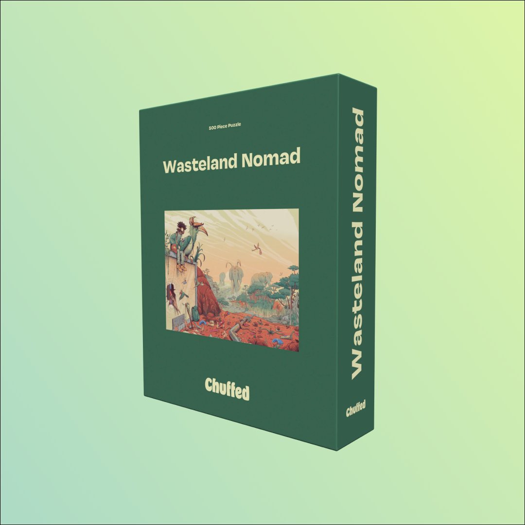 ChuffedPuzzles's tweet photo. Introducing: Wasteland Nomad
🧩 500 piece puzzle by Alex Heywood
🔗 Shop the new collection at https://t.co/CD1xSeSVCE https://t.co/4aXnUsxVwK
