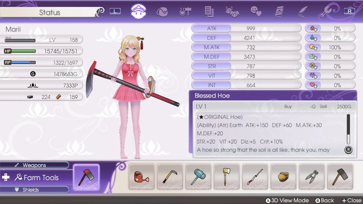 Metaspark4193's tweet photo. #RuneFactory5 #RuneFactory #NintendoSwitch https://t.co/T6uQCNqbhY