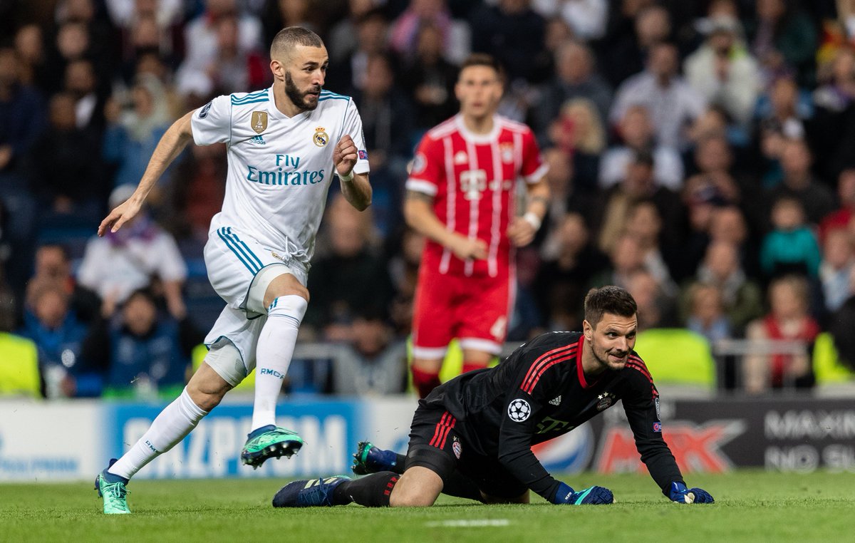 carrusel's tweet photo. 😳👏 No es casualidad, es @Benzema y su insistencia en la #UCL https://t.co/AQcYlT16pT