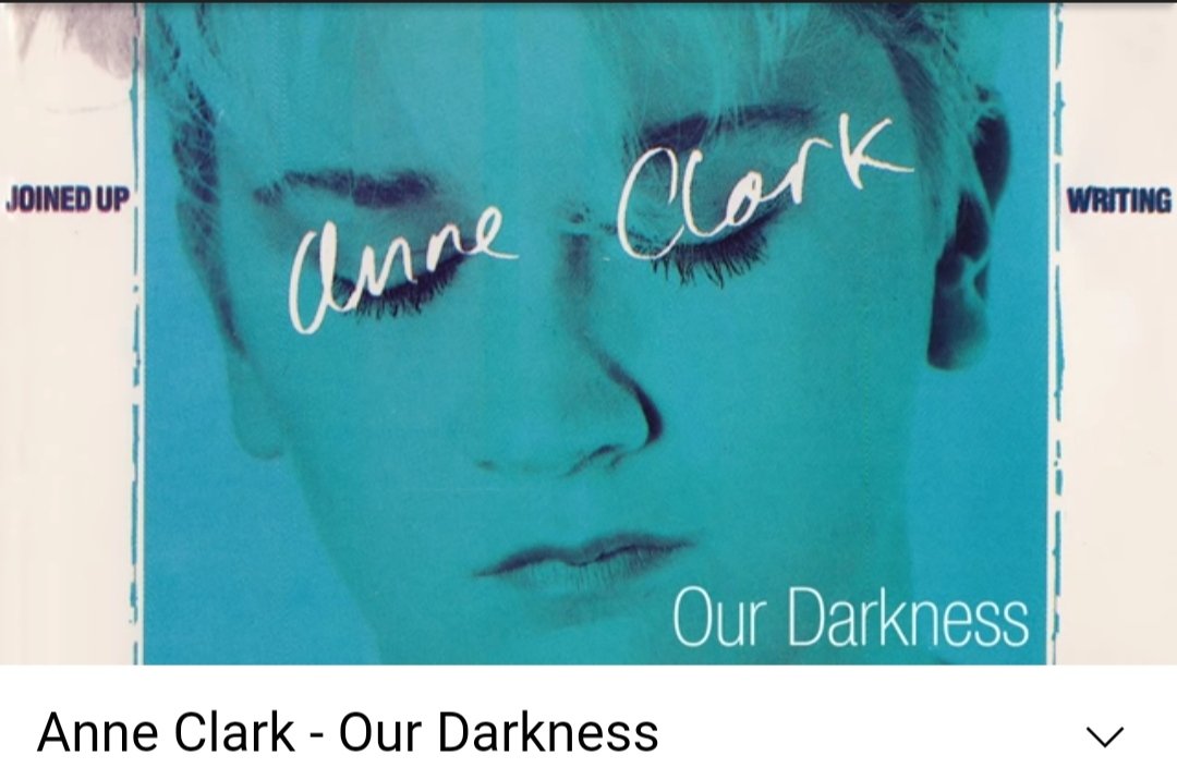 Anne Clark - Our Darkness
youtu.be/OguHIyNNblM
