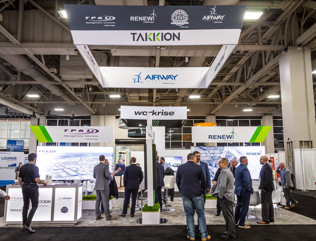 takkion_company's tweet photo. Just a little over one month until #CleanPower2022 in San Antonio! Who will we see at the booth this time?
#SanAntonio #USCleanPower @USCleanPower @CleanPwrEvents #CleanEnergy https://t.co/NWfIbcet0h