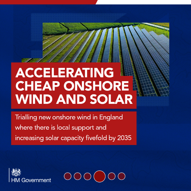 SciTechgovuk's tweet photo. NEW📢Energy Security Strategy to make cleaner, more affordable energy in the UK, for the UK

🌱accelerating wind, nuclear, solar &amp; hydrogen
⚡95% electricity to be low carbon by 2030
👷over 40k more green jobs

Boosting our independence, security &amp; growth

https://t.co/LyJyMQHV5A