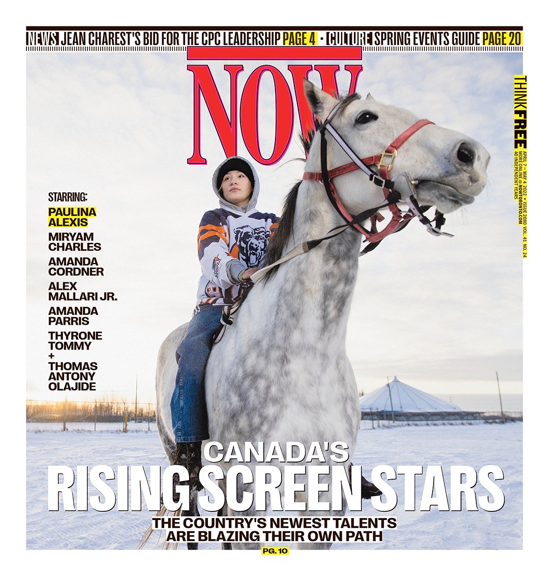 Saddle up! Reservation Dogs star Paulina Alexis and her horse Lia Rocks grace the cover of our Canada's Rising Screen Stars issue. We’re once again celebrating those who blaze a new trail for Canadian storytelling. Read about them here. ow.ly/V3uy50ICnUA