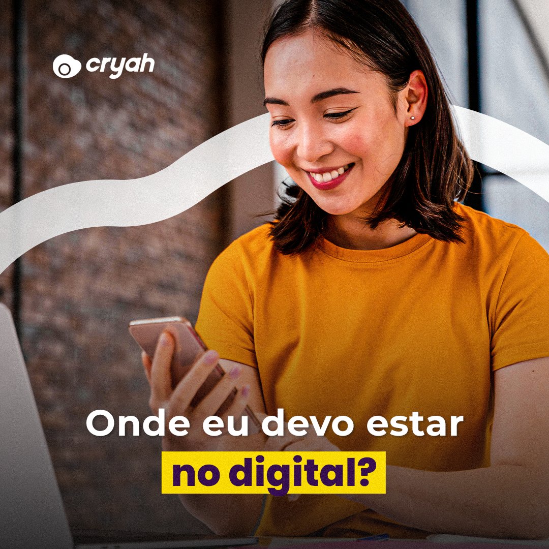 contato_cryah's tweet photo. Como saber qual rede social é a ideal para o meu negócio? 🤔

Essa resposta é muito particular, mas vamos tentar respondê-la de modo geral: a escolha basicamente varia conforme objetivo, público e, em alguns casos, da sua verba. 

Aqui separamos as principais características de https://t.co/UyVxvhDR4x