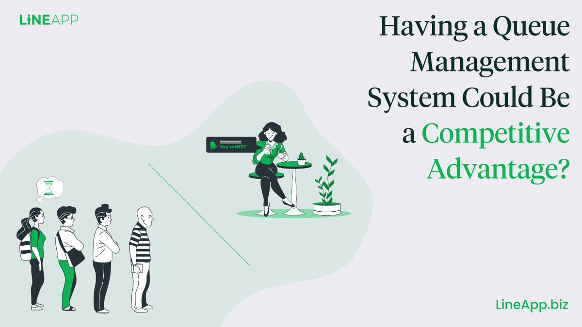 securter's tweet image. Long queues can be an annoying and tiring aspect of everyday life.

So, yes, a queue management system could be a competitive advantage, no matter your industry.

[Read more in the thread]

#Software #CompetitiveAdvantage #QueuingApp #DigitalQueue #Queue #CustomerService
