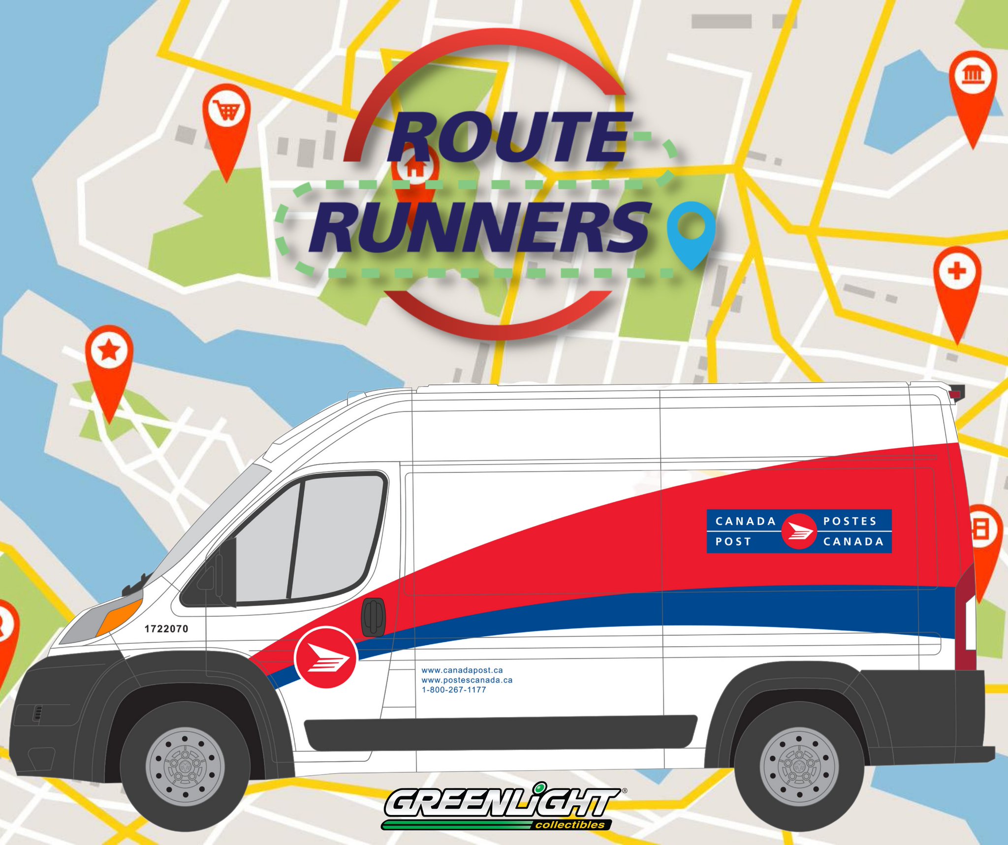 Route Runner Color GreenLight Collectibles on Twitter: