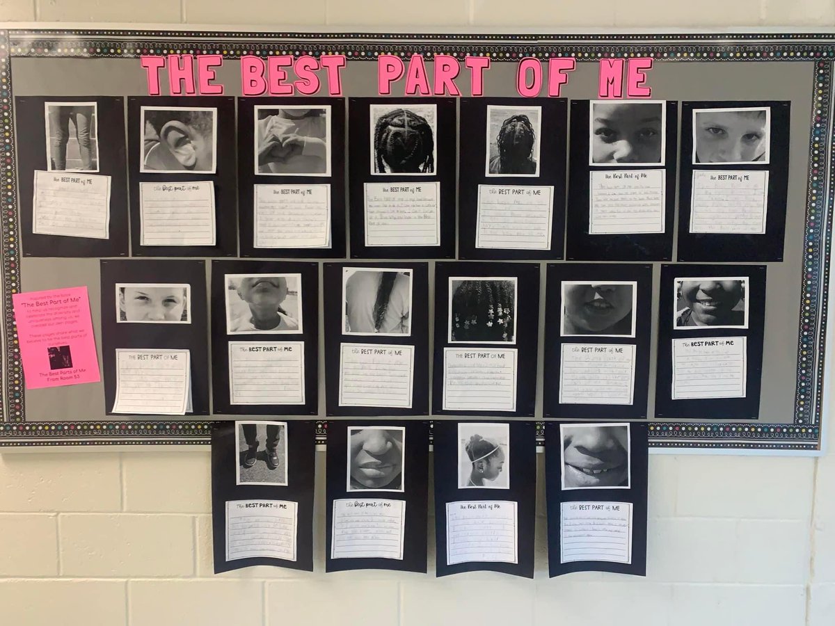 NeptuneGGrove's tweet photo. Shoutout to Ms. Cottrell and her second grade class for the inspirational bulletin board which celebrates diversity and uniqueness between all of us! What’s the best part of you? @NeptuneSchools https://t.co/0vLuL4kniw