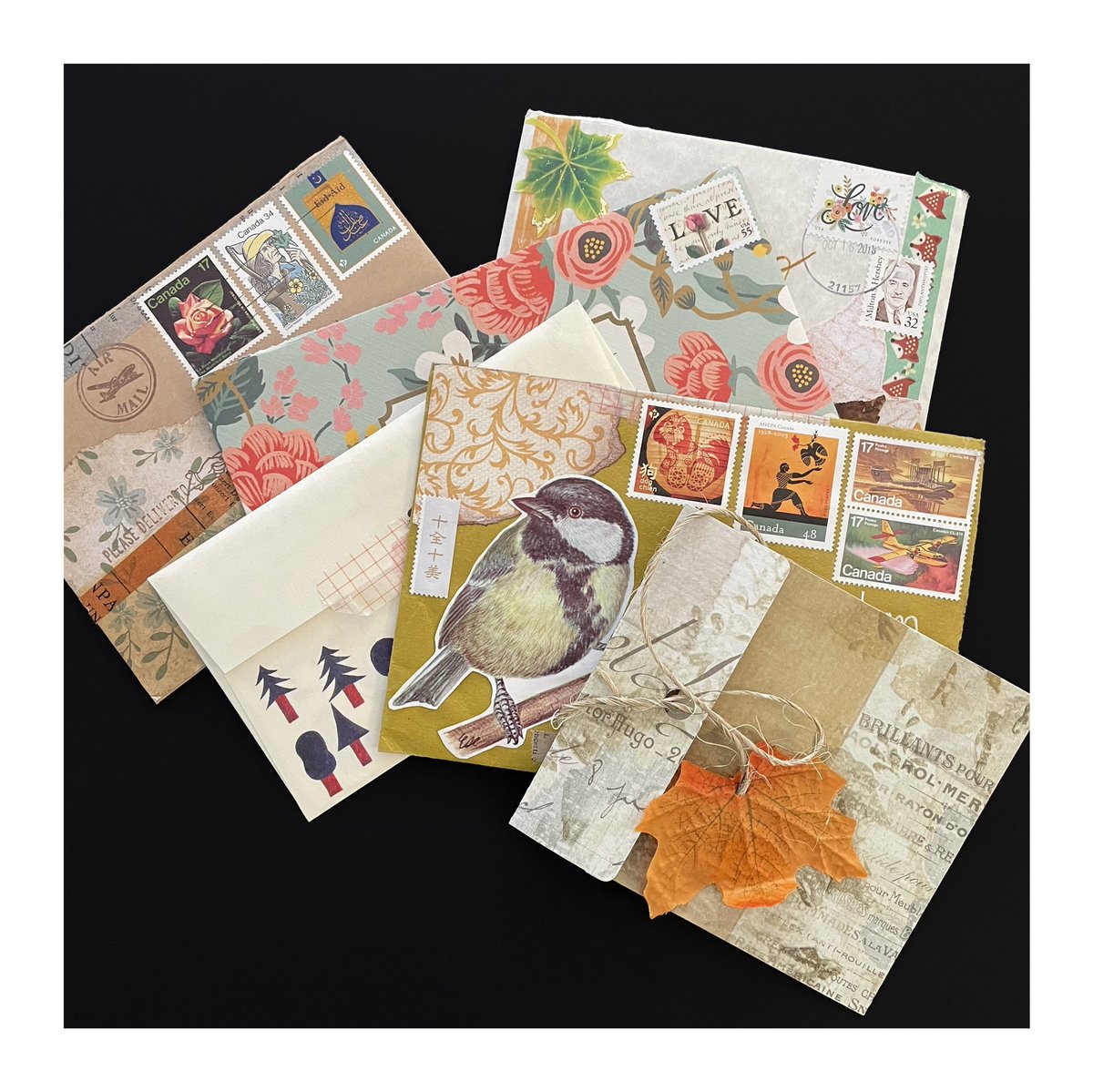 WomenWhoStamp's tweet photo. Did you know that April is #NationalLetterWritingMonth? Will you be sending letters or postcards this month? Are you a snail mail artist? When I first began collecting stamps, swapping letters and postcards helped me see the beauty of stamps from all around the world! #write_on https://t.co/NBUgAkXYBE