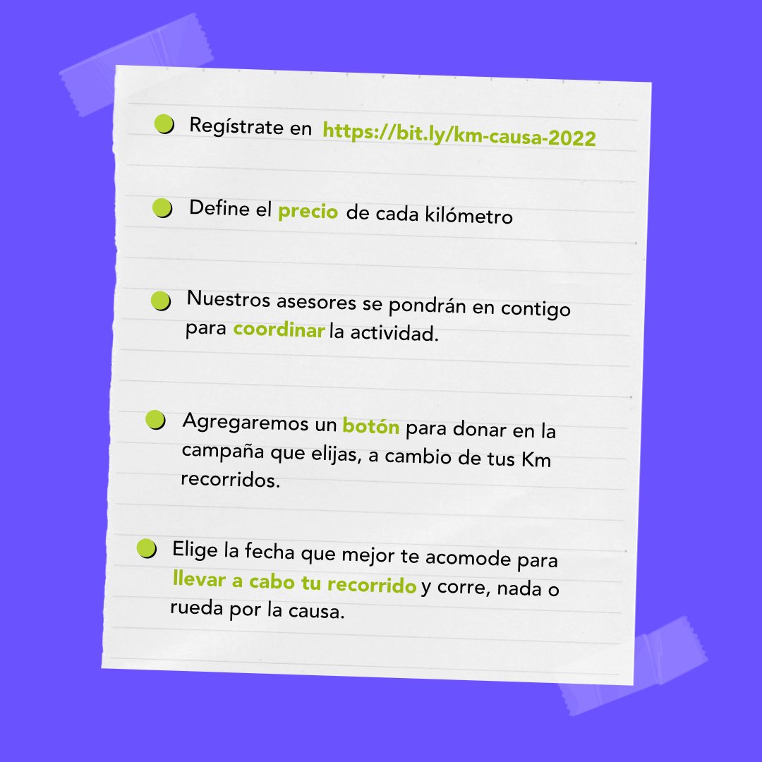 DonadoraOrg's tweet photo. ¡Participa en la segunda edición de Kilómetros con causa! 🤩

Si eres un apasionado del deporte y de las causas sociales, corre, rueda o nada sumando kilómetros a favor de tu iniciativa favorita.🏃🚴🏊

¡No te lo pierdas! Regístrate en 👉 https://t.co/QEXVr1mMGi https://t.co/GpcxHRkx8N