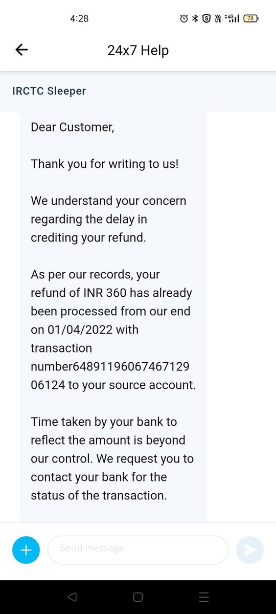 CapitalStock_'s tweet photo. @Paytm @vijayshekhar Worst kind of services Paytm served to their valuable customers. Processed refund on 01/04/2022 till not receive. Already raised lots of complaints but no solutions. @Paytm @Paytmcare @vijayshekhar https://t.co/Q0bzgrWHmh