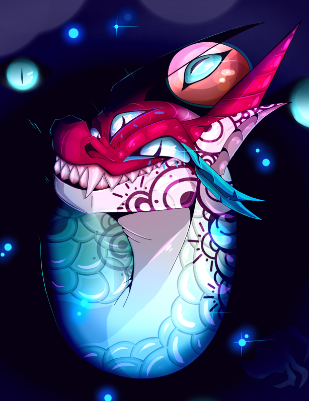 zytorian's tweet photo. A shaded headshot commission for Blueberrypodoboo on Flight Rising!

#flightrising #art #furryart #furry #dragon #spiral https://t.co/XFABKC15wx