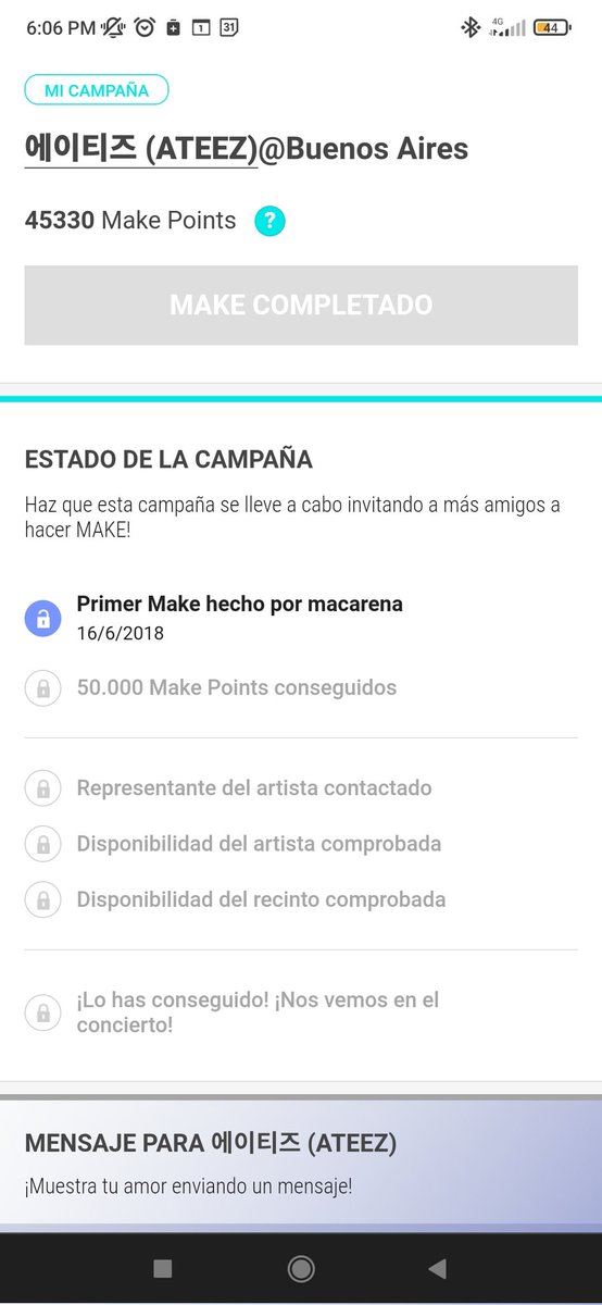 AllyAtiny03's tweet photo. Atinys de Latam y Argentina una personita dijo que a través de estos make point podemos difundir acerca de cuánto queremos que ATEEZ venga. Cada país tiene una campaña debemos llegar a los 50000 como mínimo pero mejor si es más les dejo el link abajo difundan🔥. Den RT https://t.co/klogY7Q9XJ