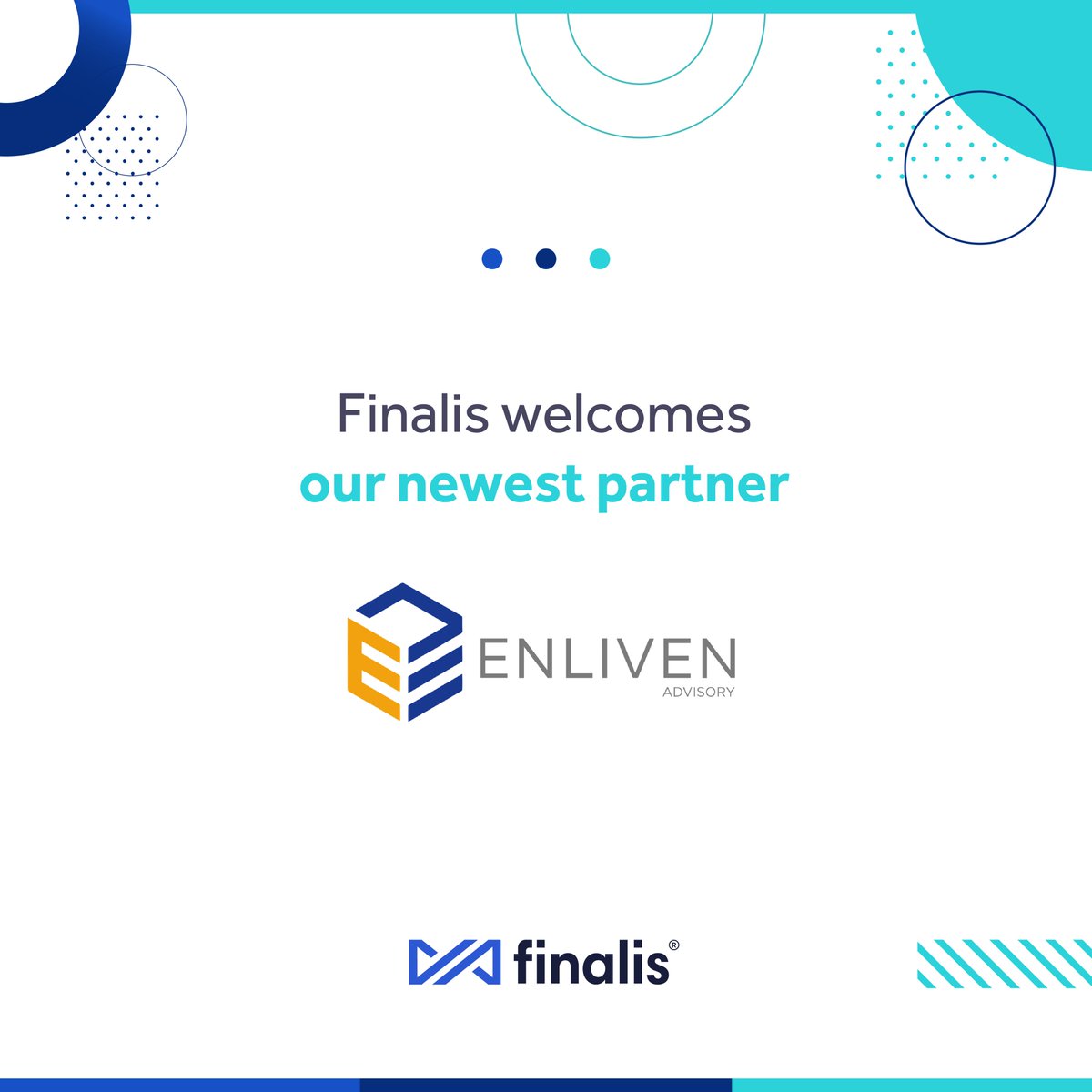 finalis's tweet photo. Finalis is excited to welcome Enliven Advisory as our new partner.
Enliven Advisory offers real-world expertise that early and growth-stage companies need to scale their businesses rapidly in a competitive marketplace.
#Finalis #PoweringDealmakers #BrokerDealer https://t.co/tE69zZUKHU