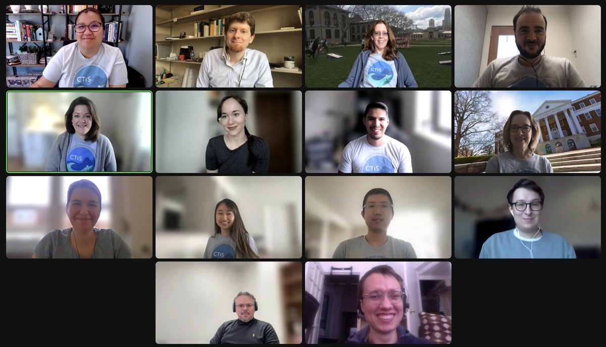 CMUDelphi's tweet photo. CTIS is a team effort: faculty, research staff, software engineers, graduate students and postdocs, legal teams, designers, testers, and more. So many that we can’t fit them in one picture, or get them to all wear their T-shirts 9/10 https://t.co/hIvmOGDPy5