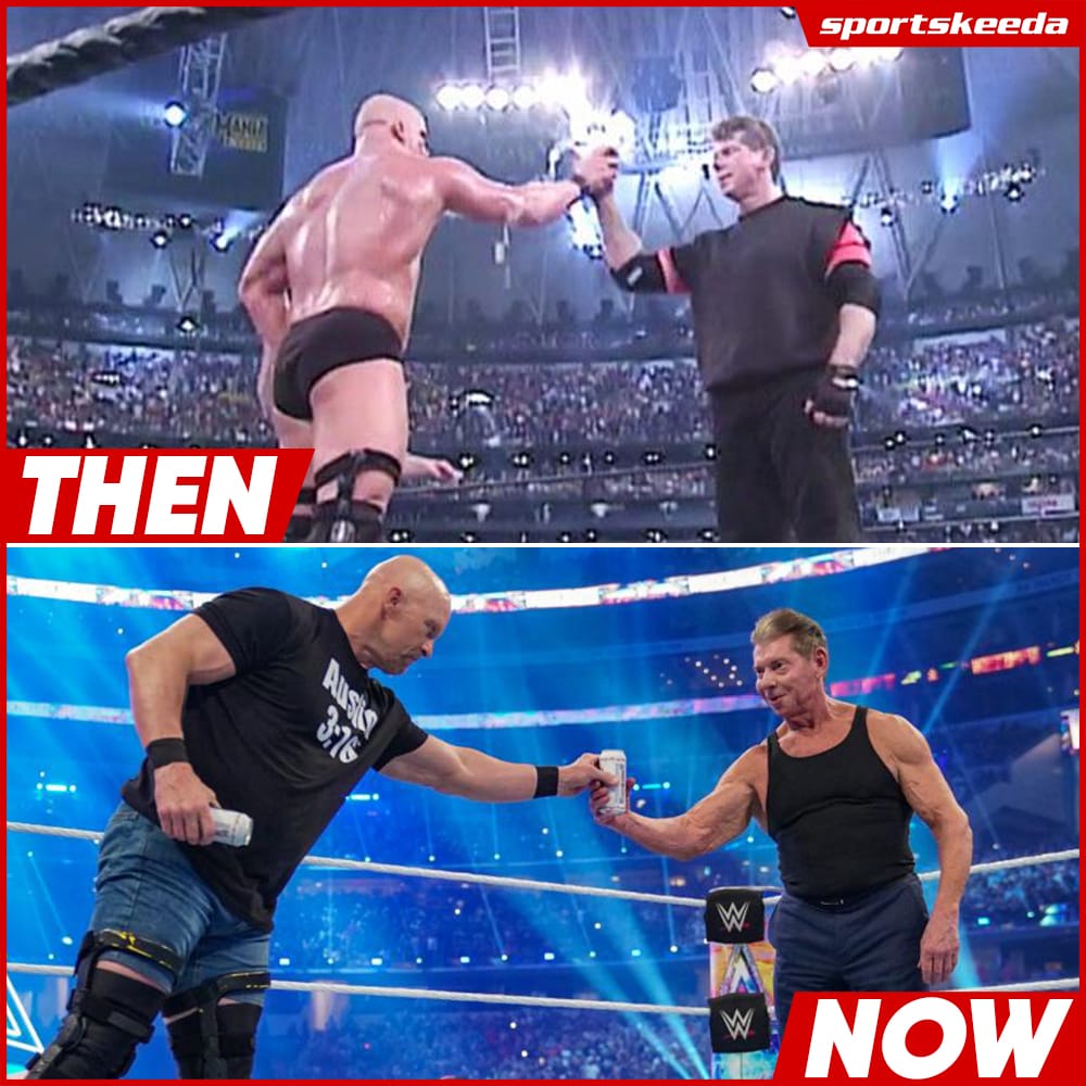 Sportskeeda Wrestling on Twitter ".steveaustinBSR & VinceMcMahon A