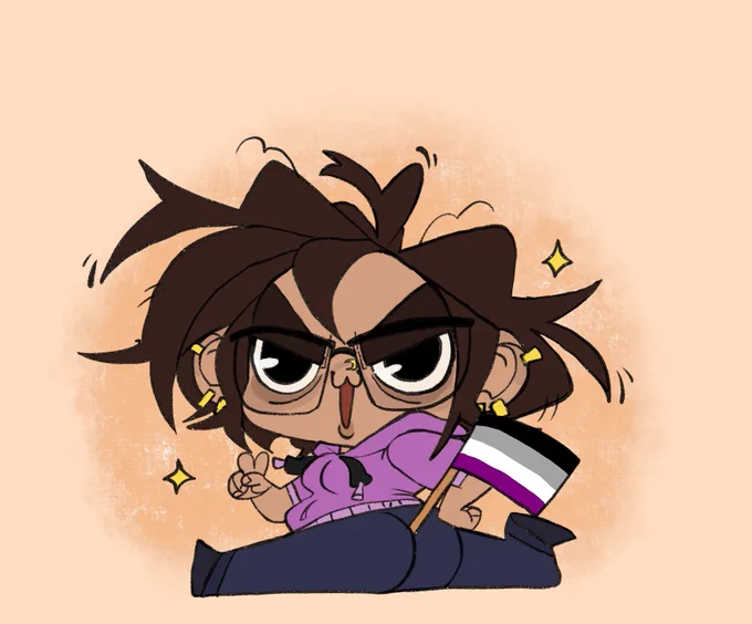 ⭐ BEHOLD!! ⭐
Happy #InternationalAsexualityDay 