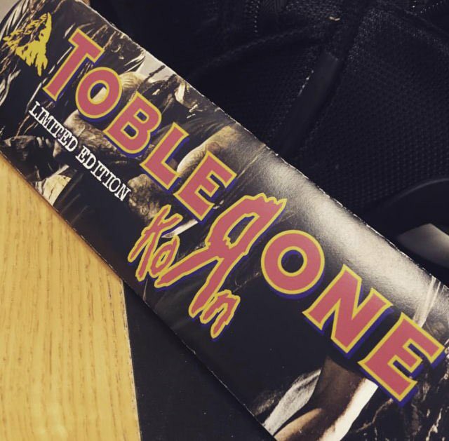 Babe, what's the matter? You've hardly touched your Limited Edition Korn Toblerone.