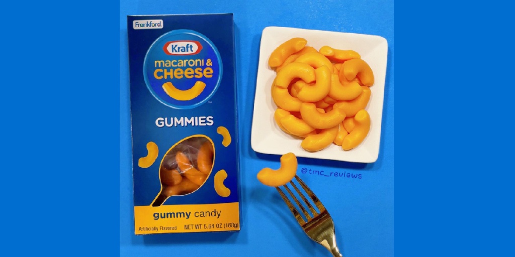 TMC. (@tmc_reviews) on Twitter photo 🚨🗣#NEW⚠️
Still a kids friendly meal.. lol
Check <a href="/frankfordcandy/">Frankford Candy</a> <a href="/kraftmacncheese/">Kraft Mac & Cheese</a> inspired #macandcheesegummies 🤯 Exclusively at <a href="/FiveBelow/">Five Below</a>
SRP: $4.00
.
.
#Kraftmacandcheesegummies #tasty #cheese #candy #yum #macandcheese #kidsmeal #tmc_reviews #foodnews #fun #foodblogger 🚨🗣#NEW⚠️
Still a kids friendly meal.. lol
Check <a href="/frankfordcandy/">Frankford Candy</a> <a href="/kraftmacncheese/">Kraft Mac & Cheese</a> inspired #macandcheesegummies 🤯 Exclusively at <a href="/FiveBelow/">Five Below</a>
SRP: $4.00
.
.
#Kraftmacandcheesegummies #tasty #cheese #candy #yum #macandcheese #kidsmeal #tmc_reviews #foodnews #fun #foodblogger