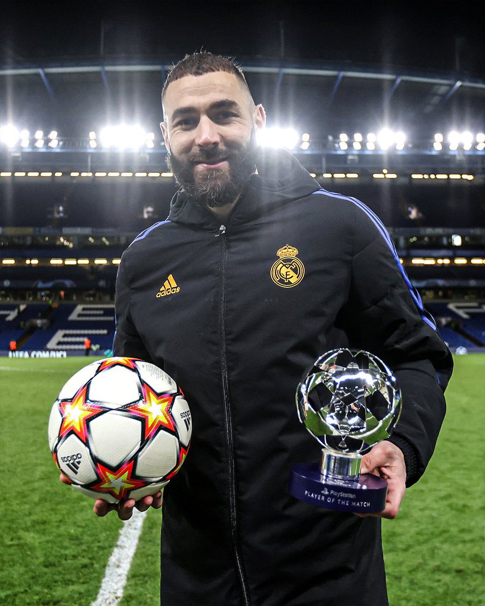 AKlash25's tweet photo. Another one! 🤍 @Benzema @ChampionsLeague 
#HalaMadrid #ChelseaRealMadrid  #UCL https://t.co/QCDM9j9PKk