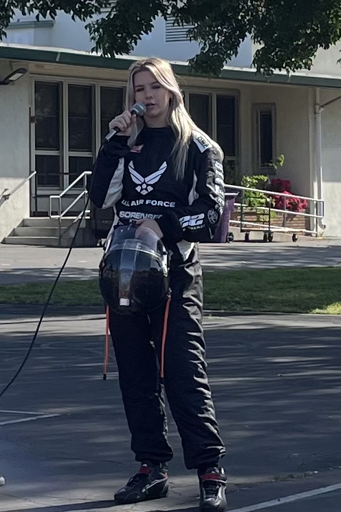 So this happened <a href="/EmersonLBUSD/">Emerson Parkside Academy</a> this morning. What better way to start the day than with inspiration from Grand Prix Driver Amanda! Thank you Councilmember Supernaw for helping to make this happen, and <a href="/jbaker000/">Jill Baker, Ed.D.</a> for sharing the moment with us. #ProudtobeLBUSD #EmersonEagles