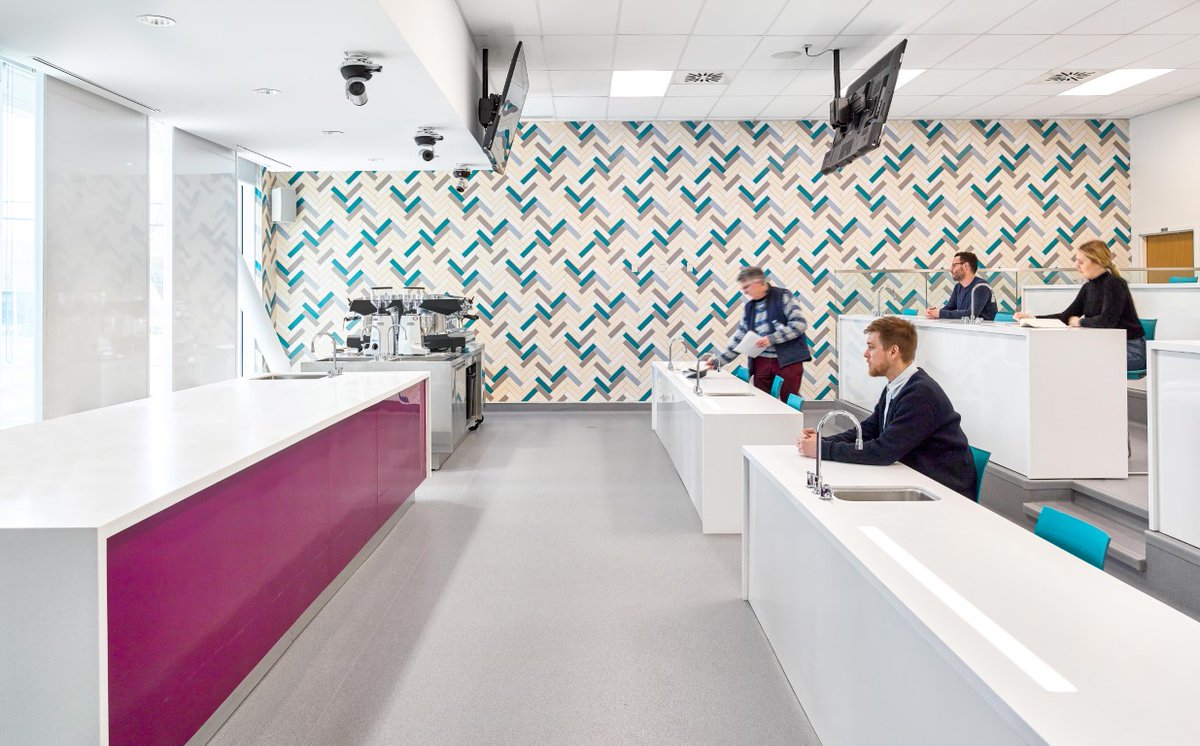 Coverings's tweet photo. This year at #Coverings, @CeramicsOfItaly is excited to feature a new exhibit showcasing the 2022 #TileCompetition winners! Displayed on 5 graphic walls, the exhibit highlights each project and the designers' ingenious use of Italian tile. See it at booth #C6433! #CeramicsOfItaly https://t.co/fmK3MxuVTb