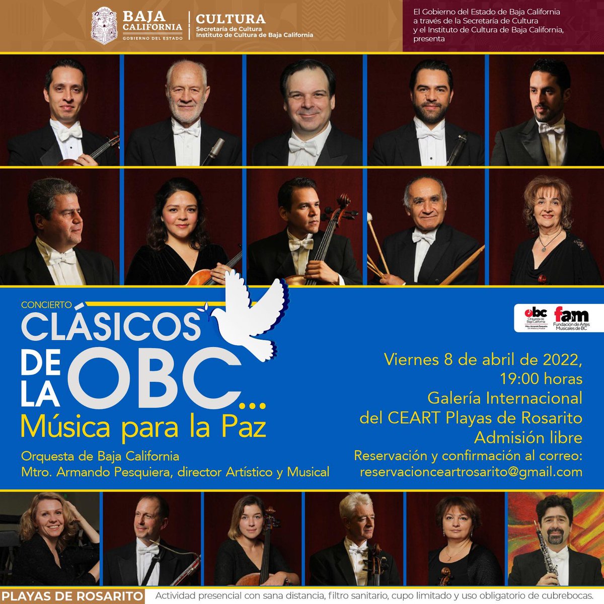 Este viernes concierto con la <a href="/OrquestaBC/">OBC</a> en <a href="/CeartRosarito/">CeartRosarito</a>