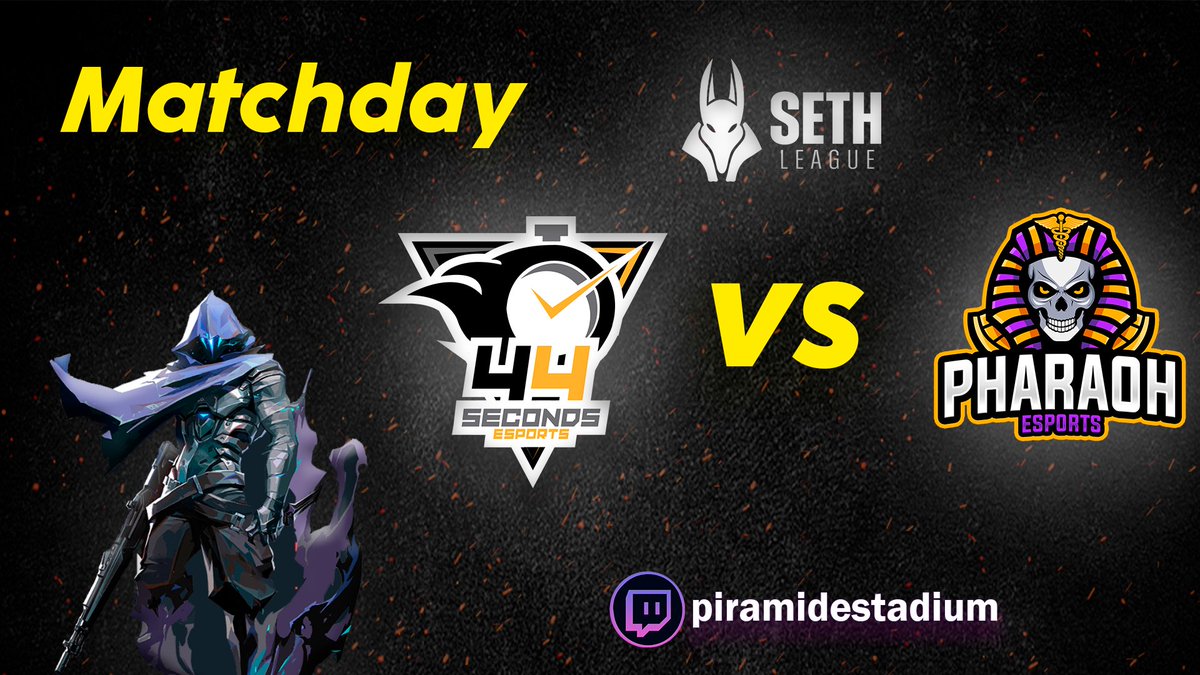 44_esports's tweet photo. Hoy dia vamos a las 21 horas ARG. Al @PHRpharaoh  hoy lo hacemos momia.
  @piramidestadium #valorant https://t.co/Fa2RLwtV9g