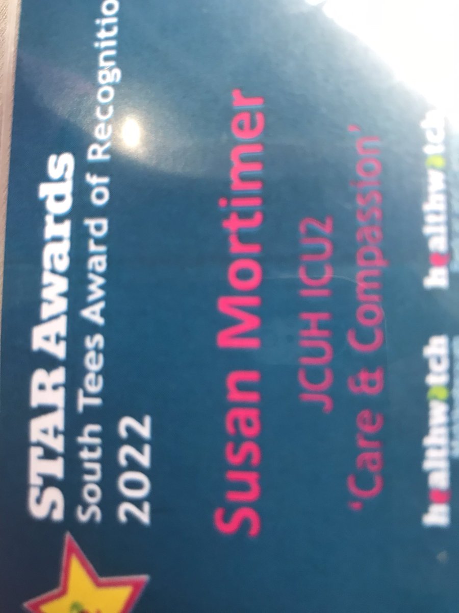 Brilliant that Critical Care ward manager was nominated for care and compassion Star Award, didn’t win but proud to be with such amazing health care professionals. <a href="/NurseConsult3CO/">LindsayGarcia</a> <a href="/jessandzz/">Michelle Carey 💙</a> @hilarylloyd13 <a href="/sarahba25025281/">Sarah Baker</a> <a href="/CaterElaine/">elaine cater</a> <a href="/kazzabanks/">Karen Banks</a> <a href="/SueMortimer7/">Sue Mortimer</a>