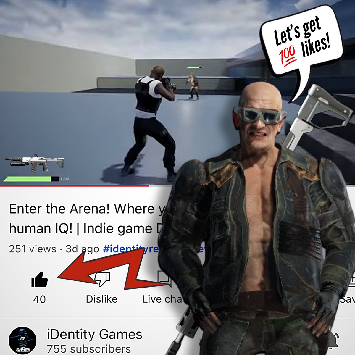 iDentityGamesYT's tweet photo. Have you seen my latest Devlog? NPC Gunplay is SicK!  Go check it out‼️ https://t.co/NzyKWOblfd Don’t forget to subscribe also… https://t.co/kxHZbzGApr