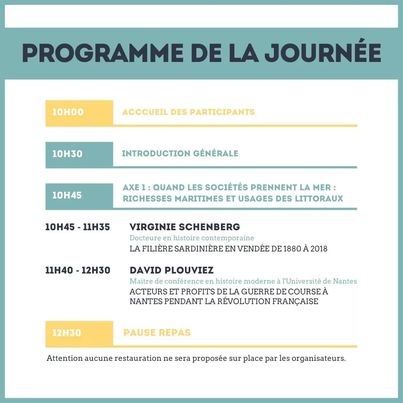 jeprh2022's tweet photo. À moins d’une semaine de l’événement, voici le programme de notre journée d’étude. En espérant qu’il vous donne envie de vous inscrire, si cela n’est pas déjà fait bien sûr ! https://t.co/zoU1XaPisO