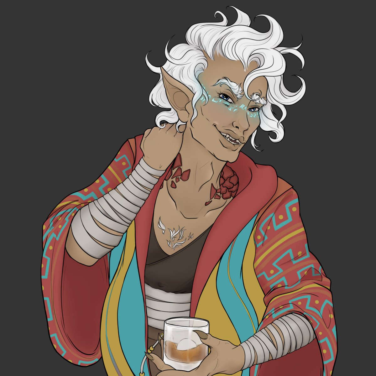 SatKnightsNZ's tweet photo. Our first prequel episode BACKDOORIES is live right now wherever you get your podcasts! Join Chip and Hazel before they were Histameanors. We also have undeniably sexy new character art from @bubble0h7_art . #dnd5e #DnDcharacter #dndart #dnd https://t.co/pvO3YTQKRj