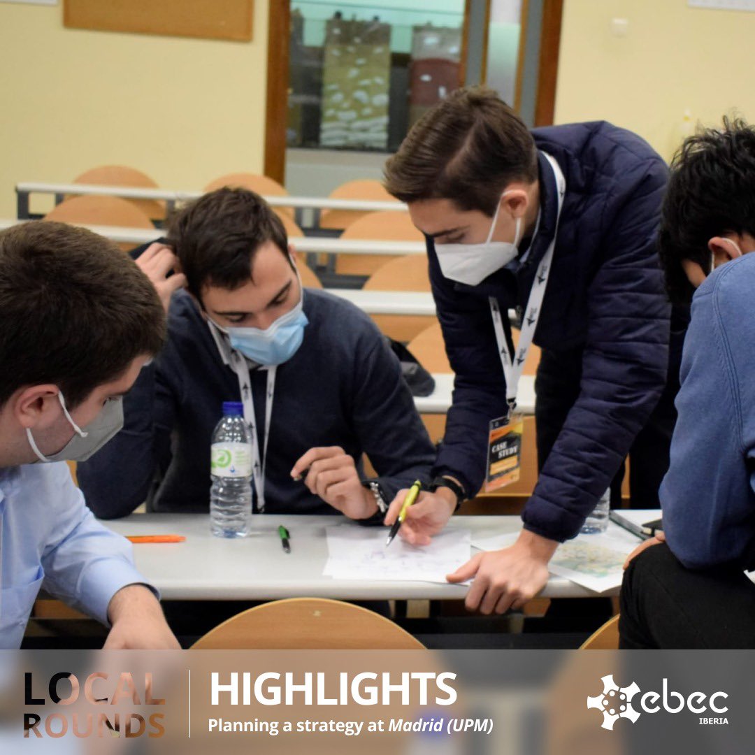 EBECIberia's tweet photo. Here we have some highlights of the Local Round of #EBEC22 in @BESTMadridUPM. We can see some participants working hard and enjoying themselves! #EBECIBERIA22 #EBEC22 #WhereInnovationsBegins #engineering #competition #porto #teamwork https://t.co/b409sq2HFs