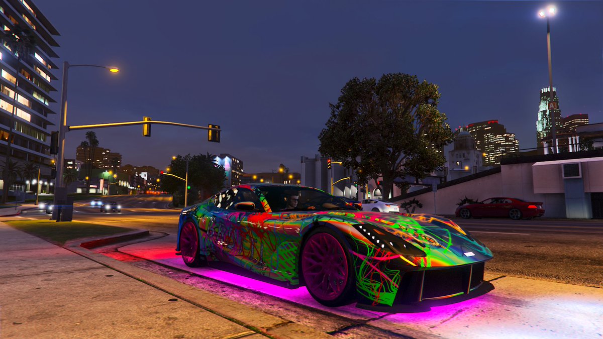 LUXORPM's tweet photo. Grotti Itali GTO
#RockstarGames #GTAO #PrizeRide #CityLights https://t.co/6sVbCE4VpJ