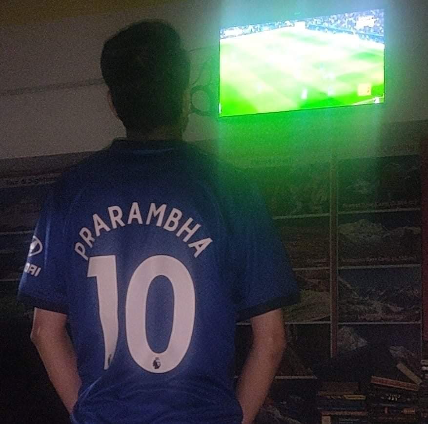 prarambha's tweet photo. You can take anyone out of Chelsea. But you will never take Chelsea out of me! #Blueismycolor #CFC #ChelseaFC @ChelseaFC @hazardeden10 https://t.co/OEX7YR0Bds