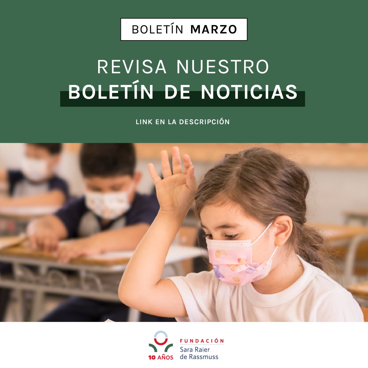 En nuestro mes aniversario 🎉 dimos inicio al programa Alfadeca en las 110 salas de clase que serán beneficiarias este año, entregando libros y materiales de aula y capacitando a los docentes ✏️📒👧🏻👦🏻.
Te invitamos a revisar nuestro #BoletíndeNoticias: mailchi.mp/d06a6d341c39/t…