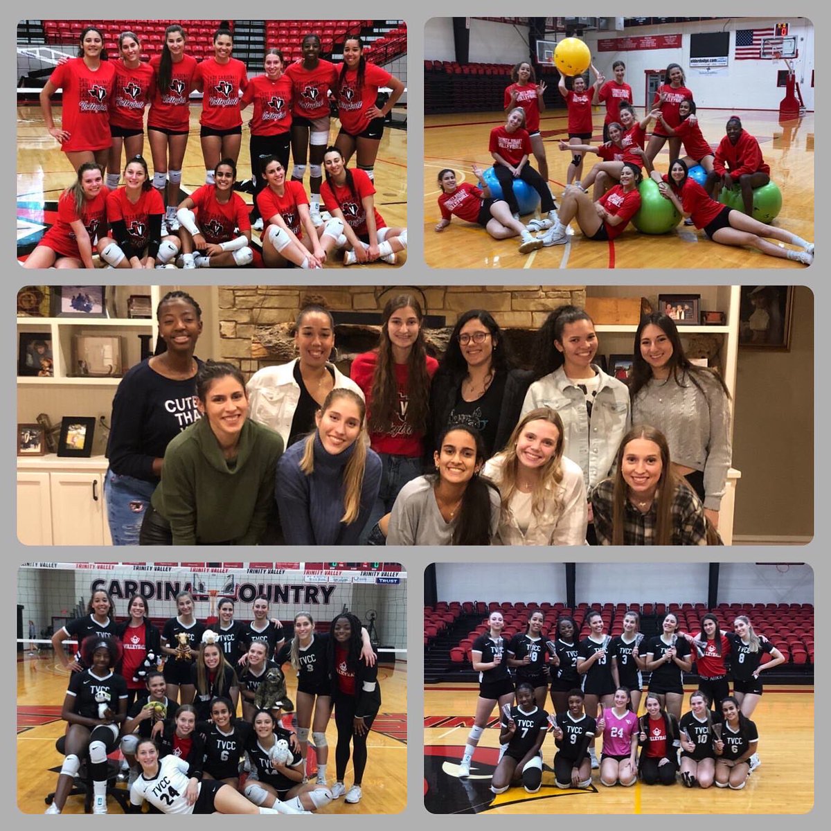 TVCCvball's tweet image. Celebrating our amazing volleyball #studentathletes today in honor of National Student Athlete Day 📚📓 

#studentsfirst #workhardstudyhard @TrinityValleyCC @TVCCsports