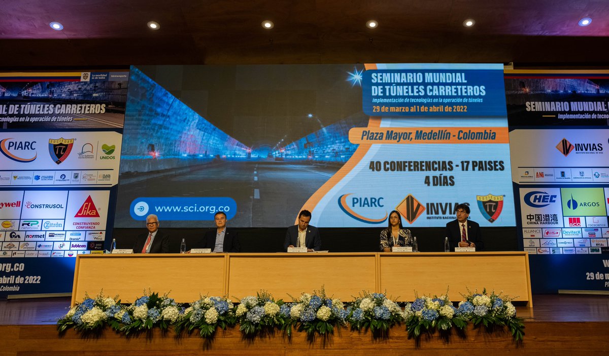 IngenieriaSCI's tweet photo. #Noticia | Colombia demostró ser potencia en túneles desarrollando con éxito el Seminario Mundial de Túneles Carreteros 👉https://t.co/o1JHJwU1GV https://t.co/vz6CddzBcX