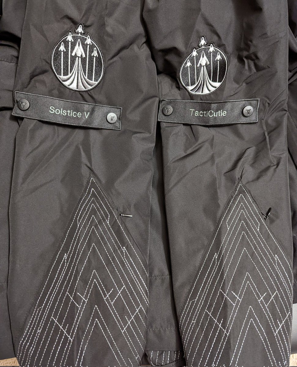 Tacticutie's tweet image. His &amp;amp; Hers 'Vault of Glass' Raid Jackets. 🥰 #Destiny2 #vaultofglass @Bungie @A_dmg04