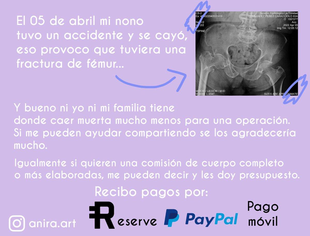 Holis 👋🏻 chicos abrí comisiones de emergencia 🥺 es para cubrir al menos una parte de una operación que necesita mi Nono 😞 si les interesa me pueden escribir sin pena o compartiendo me ayudan mucho 💞
.
.
.
#Venezuela #ComisionesAbiertas #art #digitalart