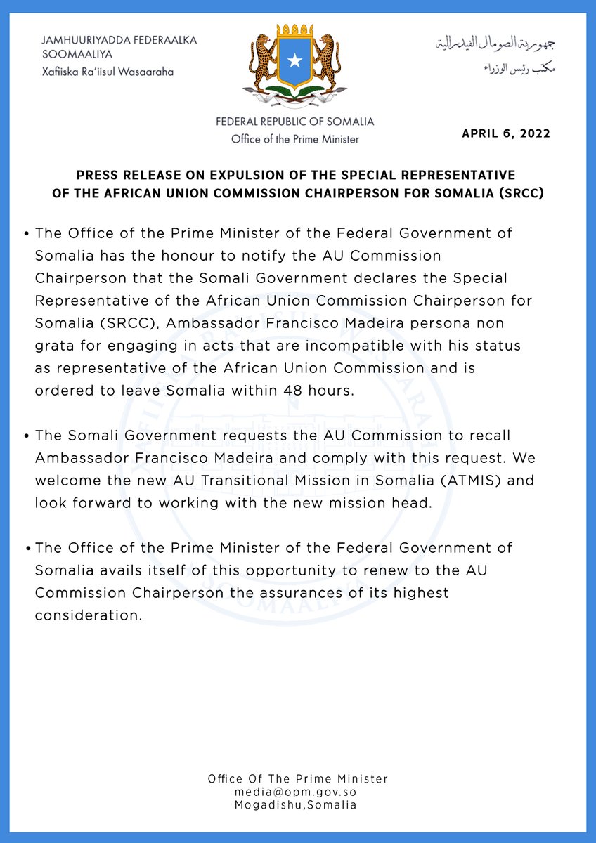 OPM Somalia 🇸🇴 tweet media