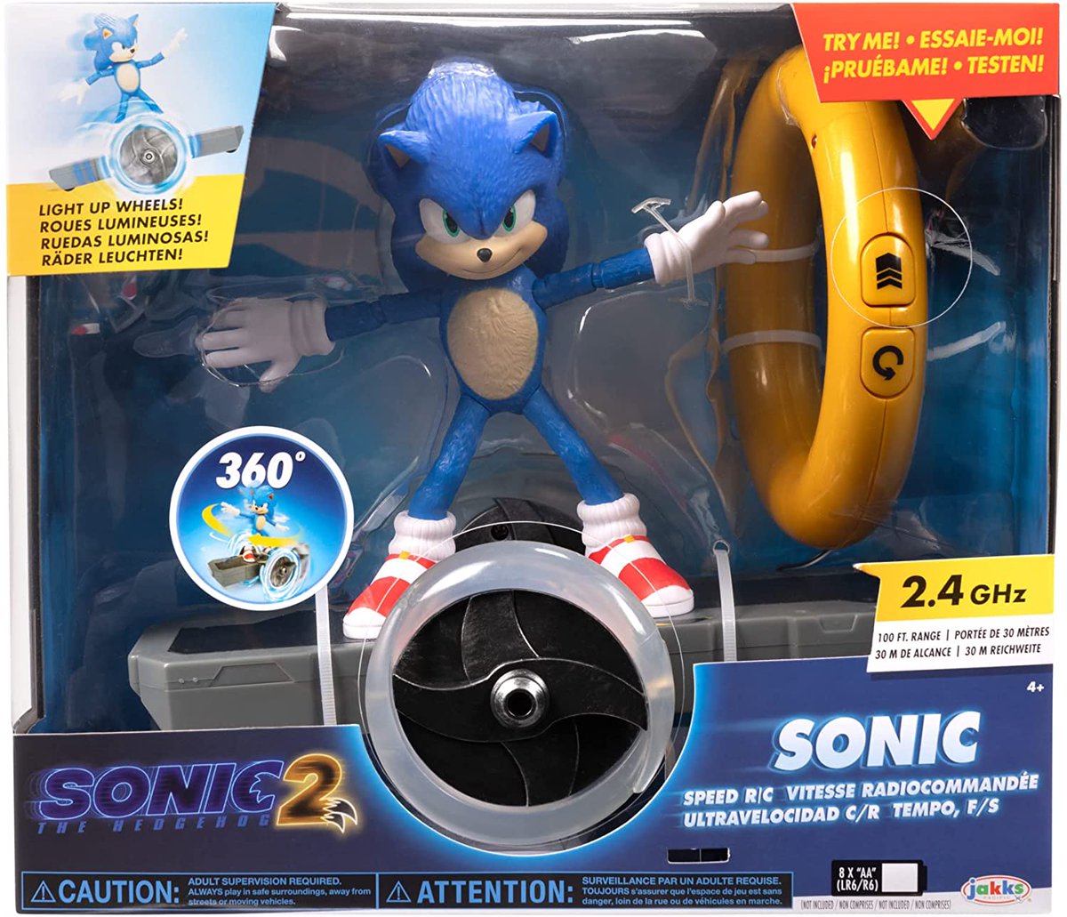 RT @JakeAnd96462338: Sonic the Hedgehog Sonic 2 Movie - Sonic Speed RC Vehicle: https://t.co/dVEmNhCKco https://t.co/yTs4t986sR