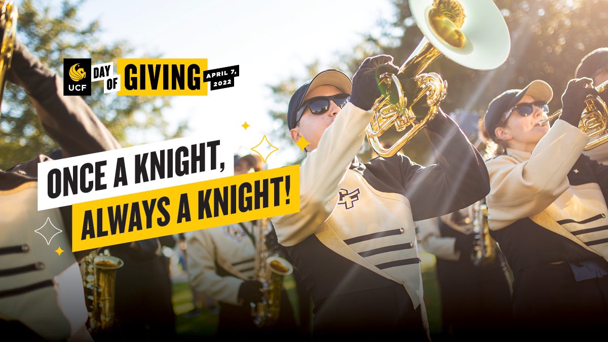 StephOdierno's tweet photo. Tomorrow is a big day for Knight Nation! Give big and give proud to your alma mater! #UCFDayofGiving https://t.co/ubHeBiIWZB