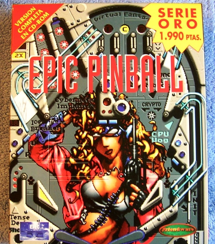 Wolfister_'s tweet photo. Muchos de los que tuvisteis #PC, seguramente llegasteis a tener este #EpicPinball. Yo lo tuve en la típica funda de cartón en la que te venía el CD-ROM. Si jovenzuelos si, #EpicGames ya hacía juegos muchísimo antes de #Fortnite... #1Juegopordia https://t.co/M6ytu9cdWx