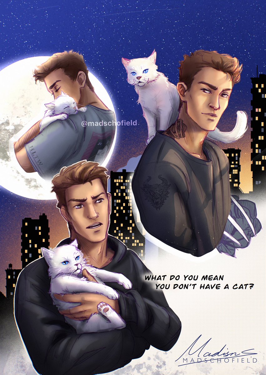 MadSchofield's tweet photo. 🐺 Wolf Boy and Demon Cat 👹 Sunday sketches 💞

ACOMAF overlay reveals begin tomorrow over on Instagram!! 🙇‍♀️

#sarahjmaas #crescentcity #madschofield #conceptart #fanart #yalit #bookish #sjm #sjmaas #houseofskyandbreath #hosab #ithanholstrom #aidas #acomafoverlays https://t.co/39541Rh1eA